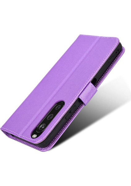 Sony Xperia 1 Iı Manyetik Cüzdan Kickstand Kart Tutucu Kapak Için Kılıf (Yurt Dışından)
