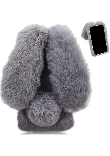 IPhone 12 Pro Max Sonbahar ve Kış Peluş Durumda Güzel Plushrabbit (Yurt Dışından)