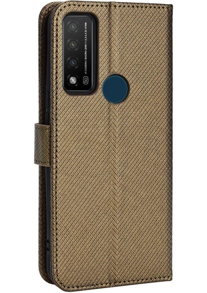 Tcl 20R 5g Manyetik Cüzdan Kart Tutucu Kickstand Kapak Için Kılıf (Yurt Dışından) fiyatları