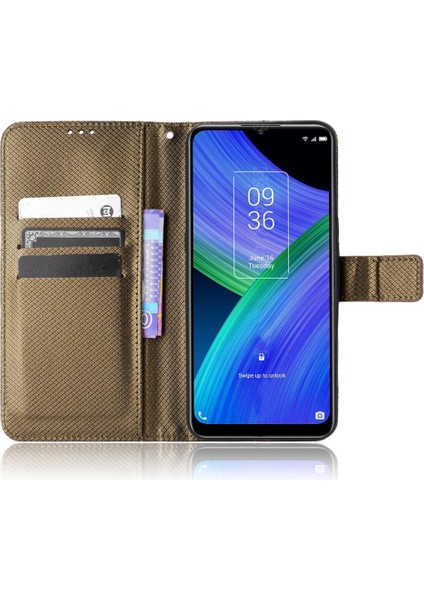 Tcl 20R 5g Manyetik Cüzdan Kart Tutucu Kickstand Kapak Için Kılıf (Yurt Dışından) modelleri