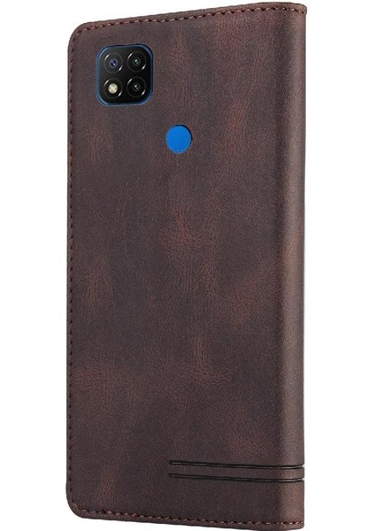 Xıaomı Redmi 9c Premium Deri Kickstand Premium Deri Iki (Yurt Dışından) indirimleri