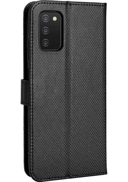 GX Boutique Samsung Galaxy A03S Kickstand Manyetik Cüzdan Kapak Kart Tutucu (Yurt Dışından)