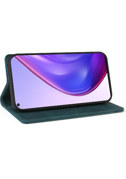 Xiaomi Redmi Için Kılıf K30S Premium Deri Iki Kart Yuvaları Kickstand (Yurt Dışından)