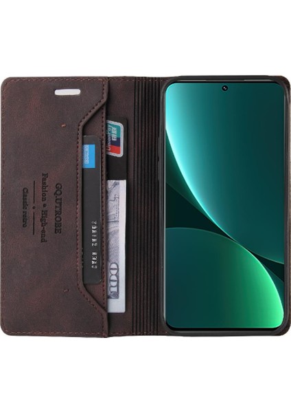 Xiaomi 12 Için Kılıf Pro Kickstand Premium Deri Iki Kart Yuvaları Prim (Yurt Dışından) fırsatları
