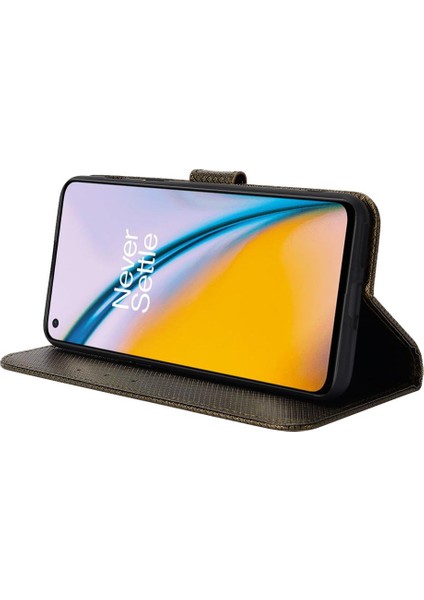 GX Boutique Oneplus Nord 2 5g Kickstand Kapak Kart Tutucu Manyetik Cüzdan Için Kılıf (Yurt Dışından)