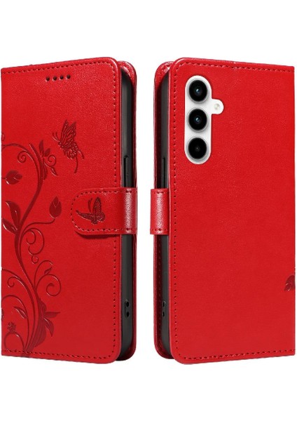 Samsung Galaxy A35 5g Için Kılıf El Kayışı ile Yüksek Kaliteli Deri ve (Yurt Dışından)
