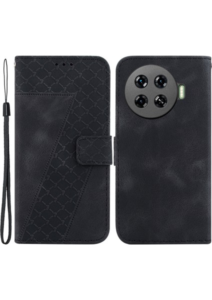 Tecno Spark 20 Pro Plus Katlanabilir Stand Telefon Cüzdan Kılıfı (Yurt Dışından)