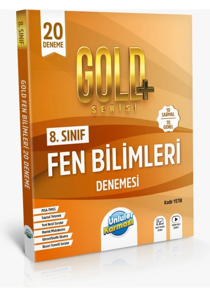 Ünlüler Karması 2024 8. Sınıf LGS Fen Bilimleri 20 Deneme