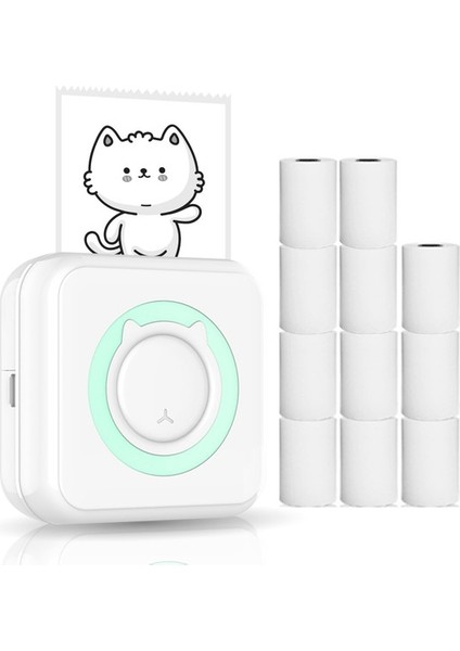 Shopfocus Mini Mobil Yazıcı - Pembe (Yurt Dışından)