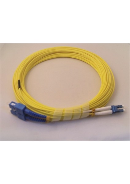 Oft Fiber Optik Patch Cord Sc-Lc Sm-Dx 15M Kablo