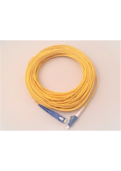 SC-LC SM Tekli Fiber Optik Patch Kablo 20 Metre