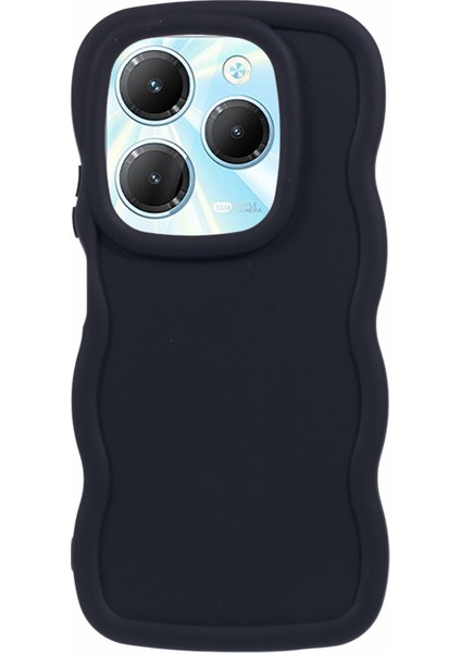 Infinix Hot 40 / Hot 40 Pro Kıvırcık Dalga Çerçeve Tpu Telefon Kapağı (Yurt Dışından)