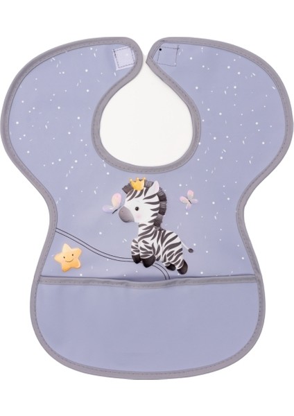 Cırtlı Muşamba Önlük Zebra Desenli