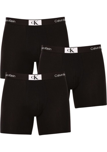 Calvın Kleın Erkek 3 Lü Boxer Nb3529A-Ub1