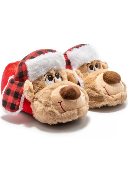 Goldi Kadın,Garson Boy Hayvanlı Panduf Bej 36/41 indirimleri