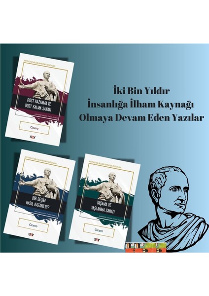 Bir Seçim Nasıl Kazanılır? - Dost Kazanma ve Dost Kalma Sanatı – Yaşama ve Yaşlanma Sanatı 3 Kitap – Cicero