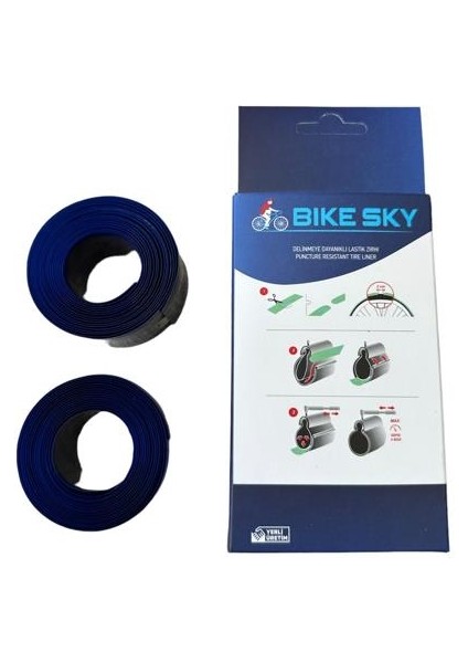 Bike Sky  Bisiklet Patlak Önleyici Lastik Zırh Dağ Bisiklet Uyumlu..