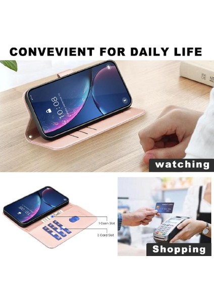 Xiaomi Redmi Not 10 Için Flip Case 5g Kart Yuvaları Tutucu Iş Basit Pu (Yurt Dışından)