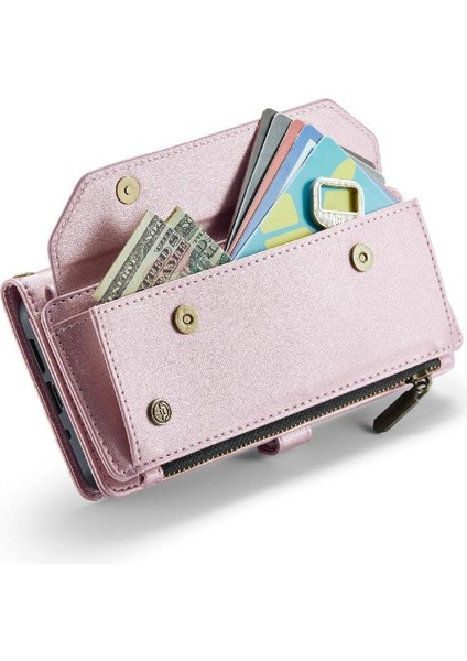 Google Piksel 9 Pro Xl Için Crossbody Durumda Rfıd Engelleme Durumda Cüzdan Fermuar (Yurt Dışından)