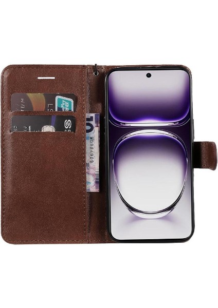 Kart Yuvası ile Oppo Oppo 12 5g Iş Cüzdan Telefon Kılıfı Için Flip Case (Yurt Dışından) fırsatları