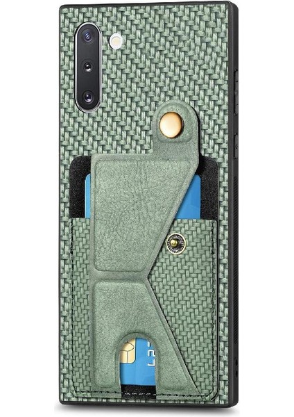 Samsung Galaxy Not 10 Için Kılıf Standı Fonksiyonu Manyetik Tasarım Kart Sahibi (Yurt Dışından) fiyatları