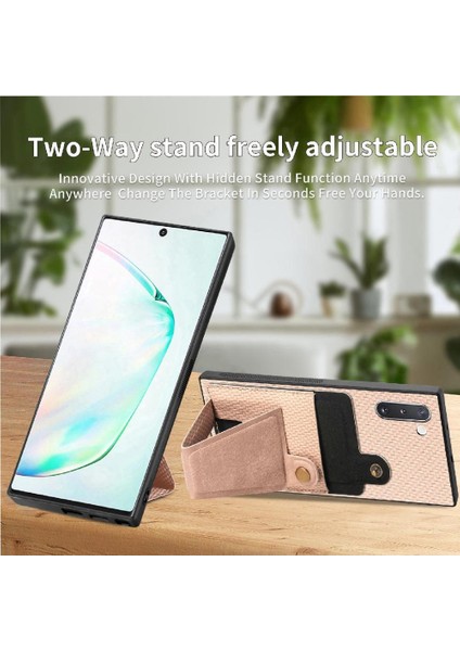 Samsung Galaxy Not 10 Için Kılıf Standı Fonksiyonu Manyetik Tasarım Kart Sahibi (Yurt Dışından) indirimleri