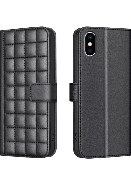 IPhone Xs Max Koruyucu Pu Deri Cüzdan Kart Yuvaları Tutucu Için Flip Case (Yurt Dışından)