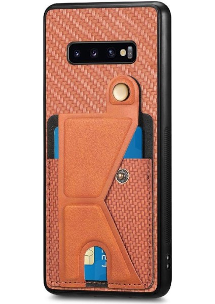 Samsung Galaxy S10 Artı Standı Fonksiyonu Manyetik Tasarım Braketi (Yurt Dışından) modelleri