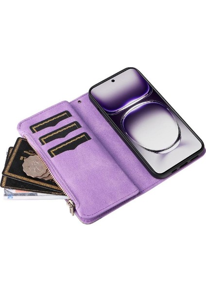 Oppo Oppo 12 5g Dokuz Kart Yuvaları Için Kılıf Kickstand Koruyucu Fermuar Tarzı (Yurt Dışından) fırsatları