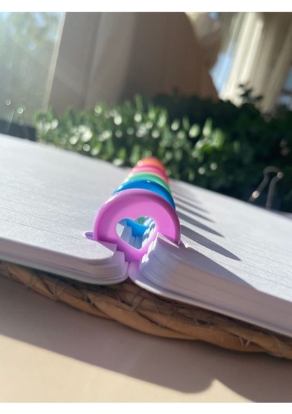 Yeni Nesil Kalp Spiralli Eğlenceli Çizgili Defter For Big Dreams modelleri