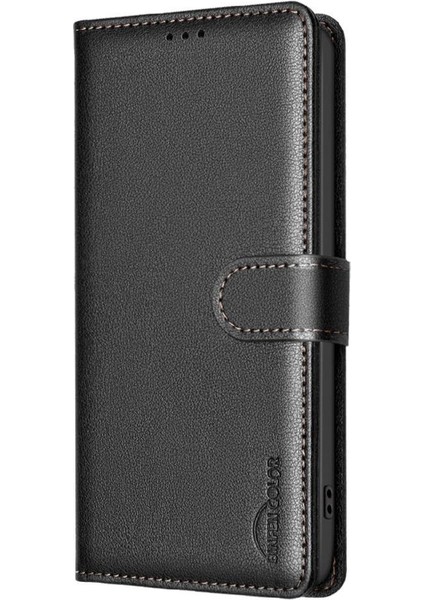 Xiaomi Redmi Not 9 Için Flip Case Pro Max Pu Deri Cüzdan Manyetik Kart (Yurt Dışından)