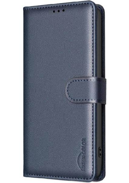 Xiaomi Redmi Not Için Flip Case 13 Pro 4g Kart Tutucu Kickstand Rfıd Pu (Yurt Dışından)