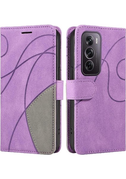 Oppo Oppo 12 Pro 5g Için Flip Case Kickstand Koruyucu Flip Folio Kitap (Yurt Dışından)