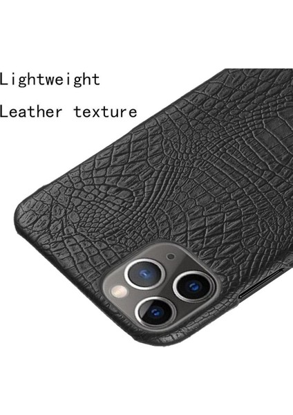 Şık Klasik Kılıf IPhone 11 Pro Max Klasik Timsah Moda Anti (Yurt Dışından)
