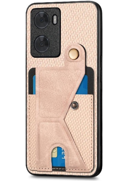 MY Boutique1 Oppo A57 4g Için Kılıf Braketi Cardholder Standı Fonksiyonu Manyetik Tasarım (Yurt Dışından)