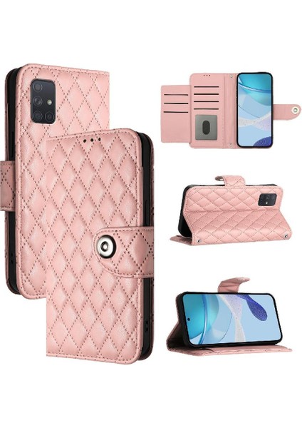 Samsung Galaxy A71 5g Bilek Şerit Cüzdan Kapak Için Kılıf Darbeye Şık (Yurt Dışından)