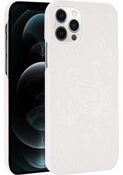 IPhone 12 Pro Max Anti Scratch Klasik Timsah Için Şık Klasik Kılıf (Yurt Dışından)