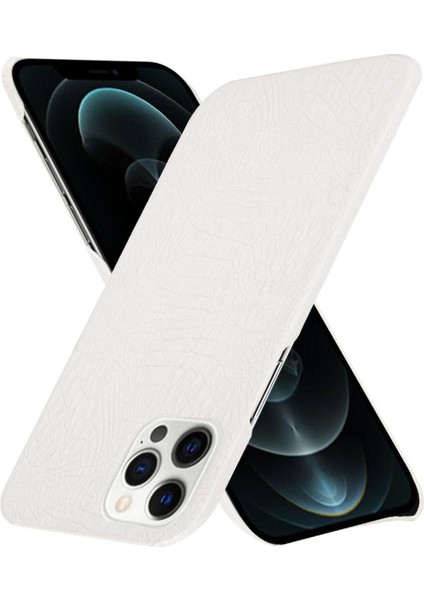 IPhone 12 Pro Max Anti Scratch Klasik Timsah Için Şık Klasik Kılıf (Yurt Dışından)