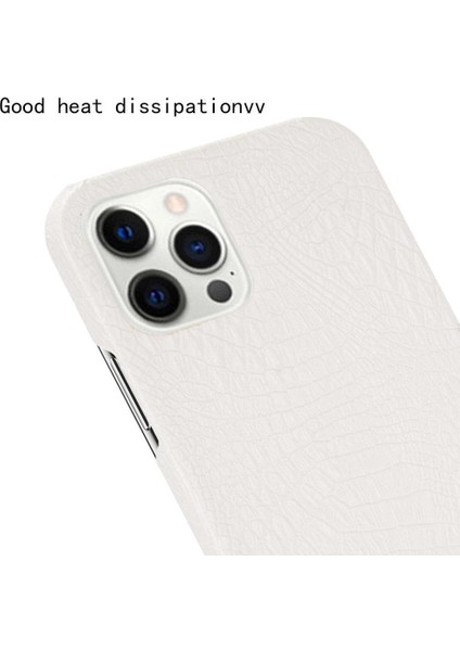 IPhone 12 Pro Max Anti Scratch Klasik Timsah Için Şık Klasik Kılıf (Yurt Dışından)