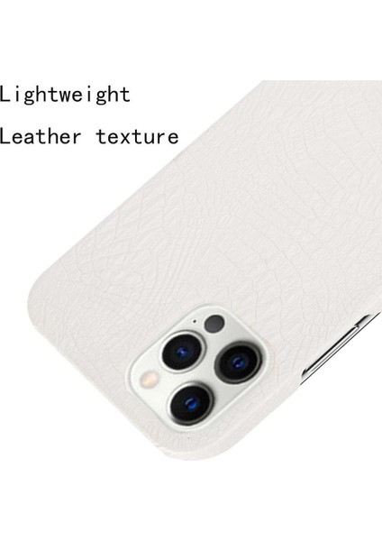 IPhone 12 Pro Max Anti Scratch Klasik Timsah Için Şık Klasik Kılıf (Yurt Dışından)
