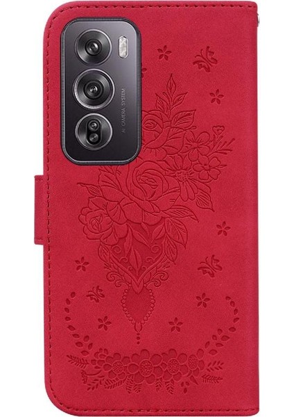 Oppo Oppo 12 Pro 5g Flip Pu Deri Kapak Cüzdan Kılıf Kabartma Gül (Yurt Dışından) indirimleri
