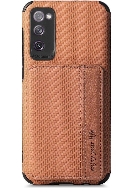 Samsung Galaxy S20 Fe Standı Fonksiyonu Manyetik Kart Tutucu Rfıd (Yurt Dışından) fırsatları