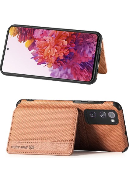 Samsung Galaxy S20 Fe Standı Fonksiyonu Manyetik Kart Tutucu Rfıd (Yurt Dışından) indirimleri