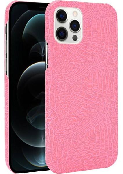 IPhone 12 Pro Max Anti Scratch Klasik Timsah Için Şık Klasik Kılıf (Yurt Dışından)