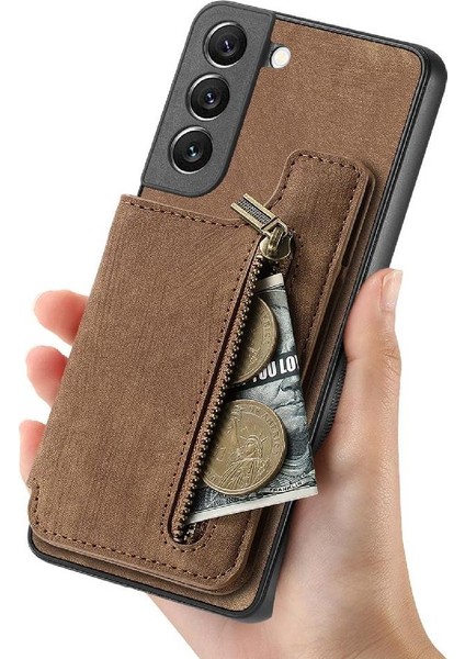 Samsung Galaxy S22 Için Kılıf Standı Fonksiyonu Katlanabilir Arka Kapak Vintage (Yurt Dışından) fırsatları