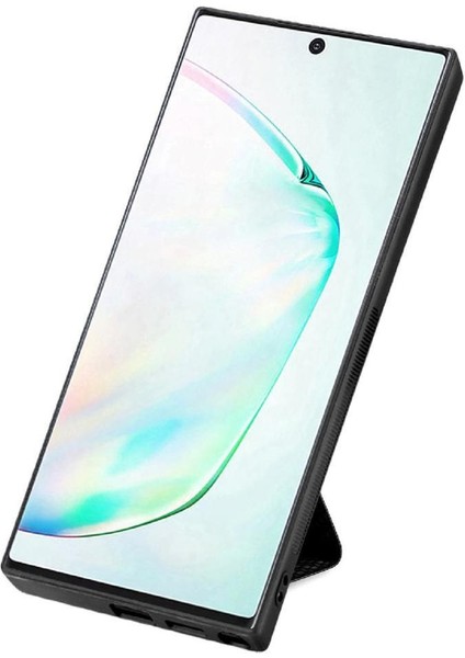 Samsung Galaxy Not 10 Için Kılıf Standı Fonksiyonu Manyetik Tasarım Kart Sahibi (Yurt Dışından)