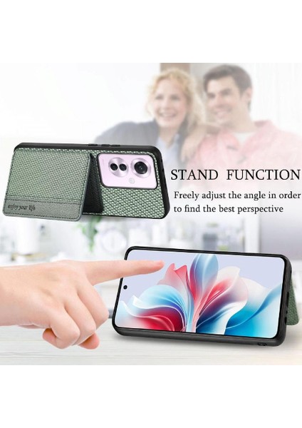 Oppo Için Kılıf Oppo 11F 5g Komple Kamera Güvenlik Manyetik Kart Tutucu Rfıd (Yurt Dışından) fiyatları