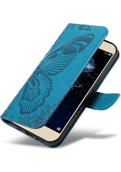 Huawei P10 Lite Için Flip Case Kabartmalı Kelebek ile Yüksek Kaliteli Deri (Yurt Dışından) indirimleri