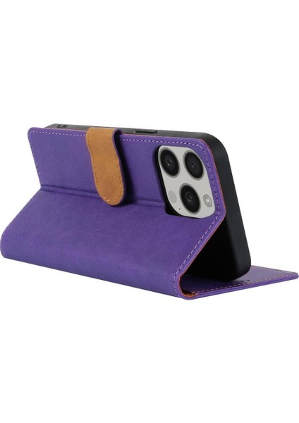 IPhone 15 Için Flip Case Pro Max Manyetik Kapatma Çift Katmanlı Koruma (Yurt Dışından)