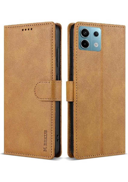 Xiaomi Redmi Not Için Flip Case 13 Pro 5g Anti Kayma Yan Cep Manyetik (Yurt Dışından)